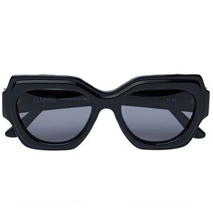 GANNI (Danish design brand) Ivy black sunglasses